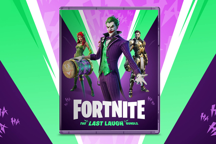 Pack dernier rire et skin Joker sur Fortnite, où l'acheter