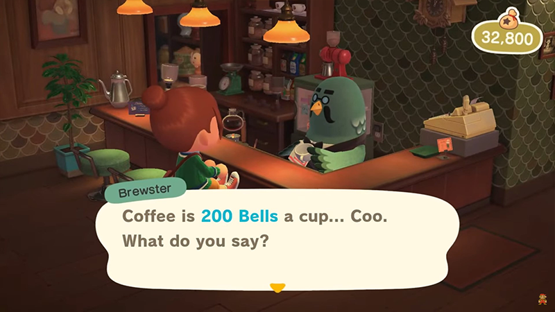 Perchoir Robusto Comment Debloquer Le Cafe Dans Animal Crossing New Horizons Breakflip Actualites Et Guides Sur Les Jeux Video Du Moment