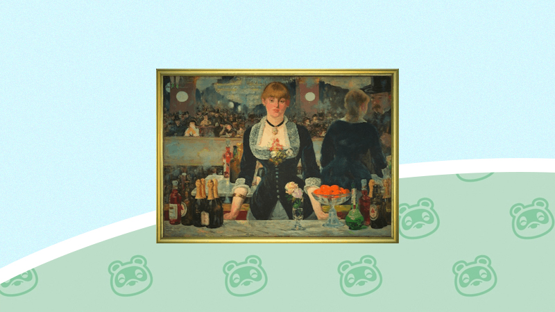 Toile magnifique Animal Crossing, vrai ou faux chez Rounard ? - Breakflip