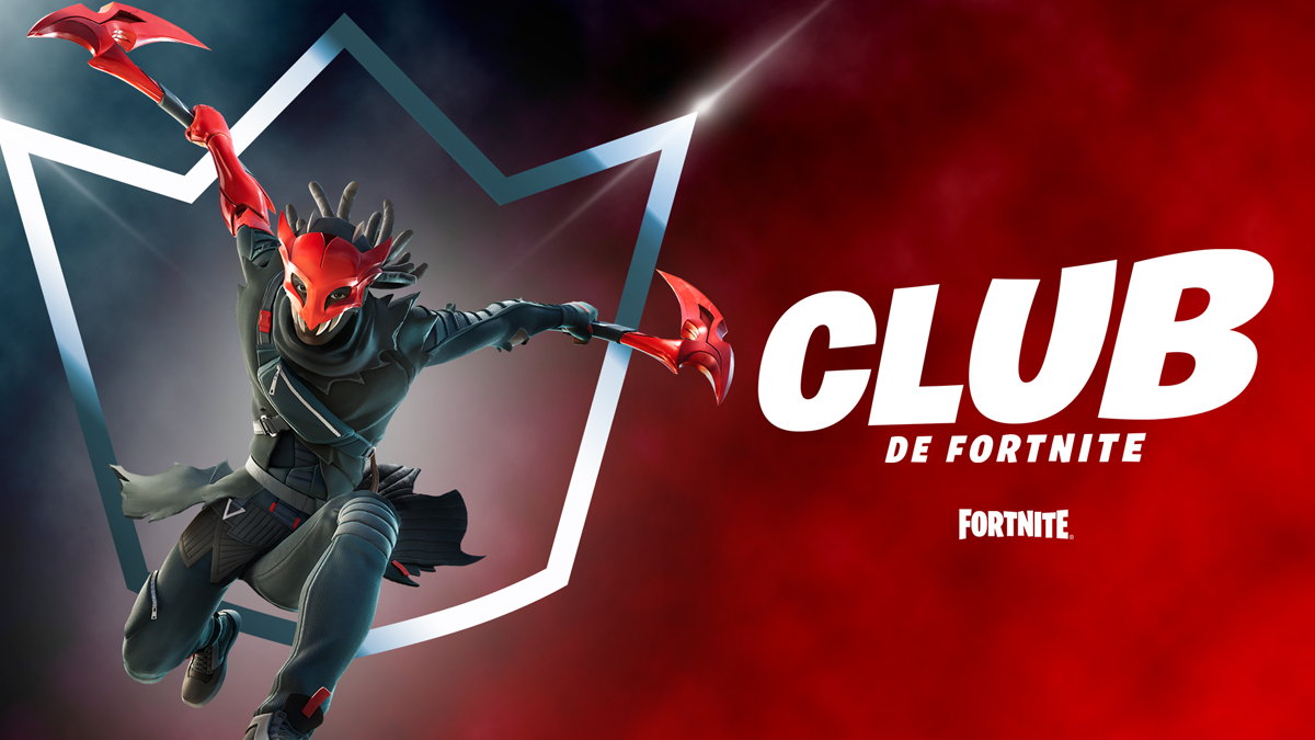 Club Fortnite octobre 2022, comment avoir le skin Griffe Rouge et les V