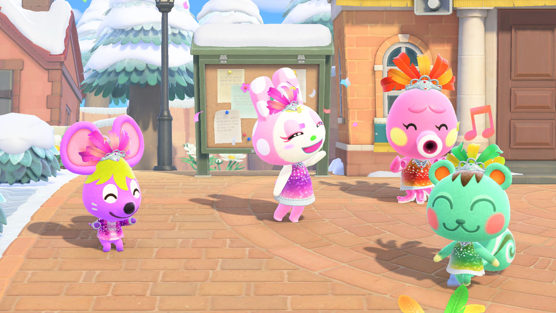Les infos sur la mise à jour de janvier 2021 d'Animal Crossing Carnaval
