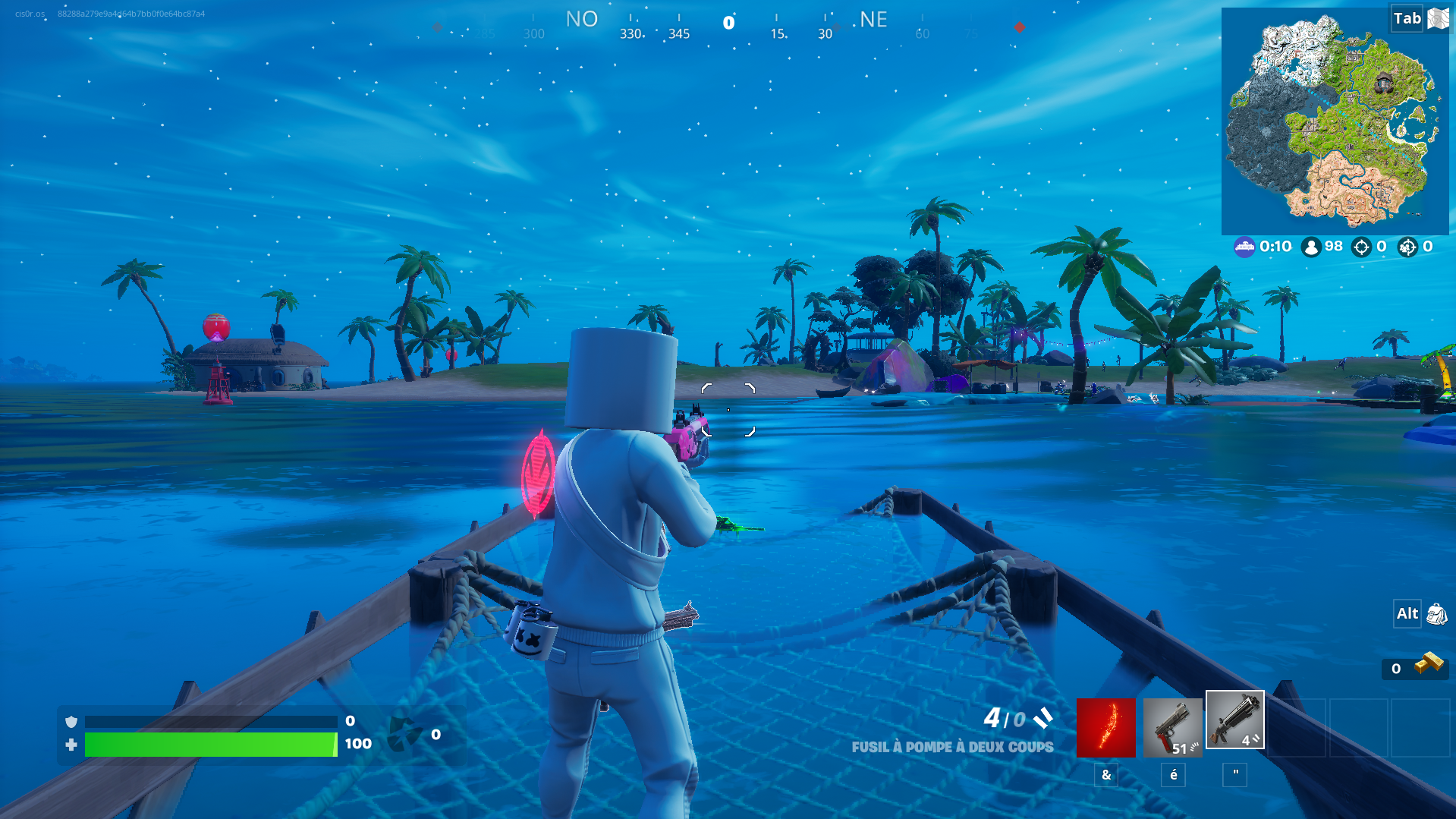 Fusil d'assaut Hammer et Fusil à pompe à deux coups dans Fortnite