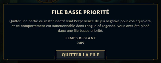 Combien De Temps J'ai Jouer A Lol File basse priorité LoL, combien de temps ça dure ? - Breakflip
