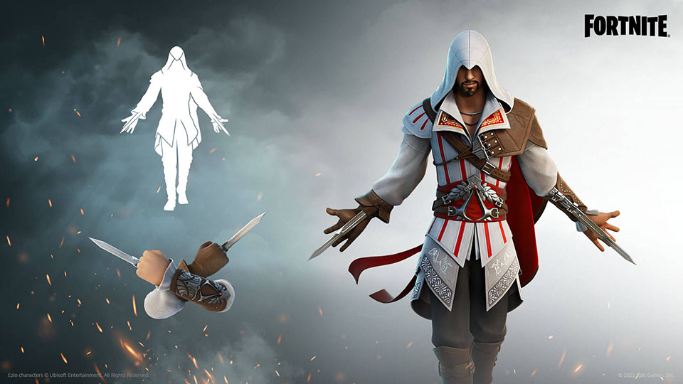 Skin Ezio Fortnite Assasin S Creed Quand Est Il Disponible Dans La