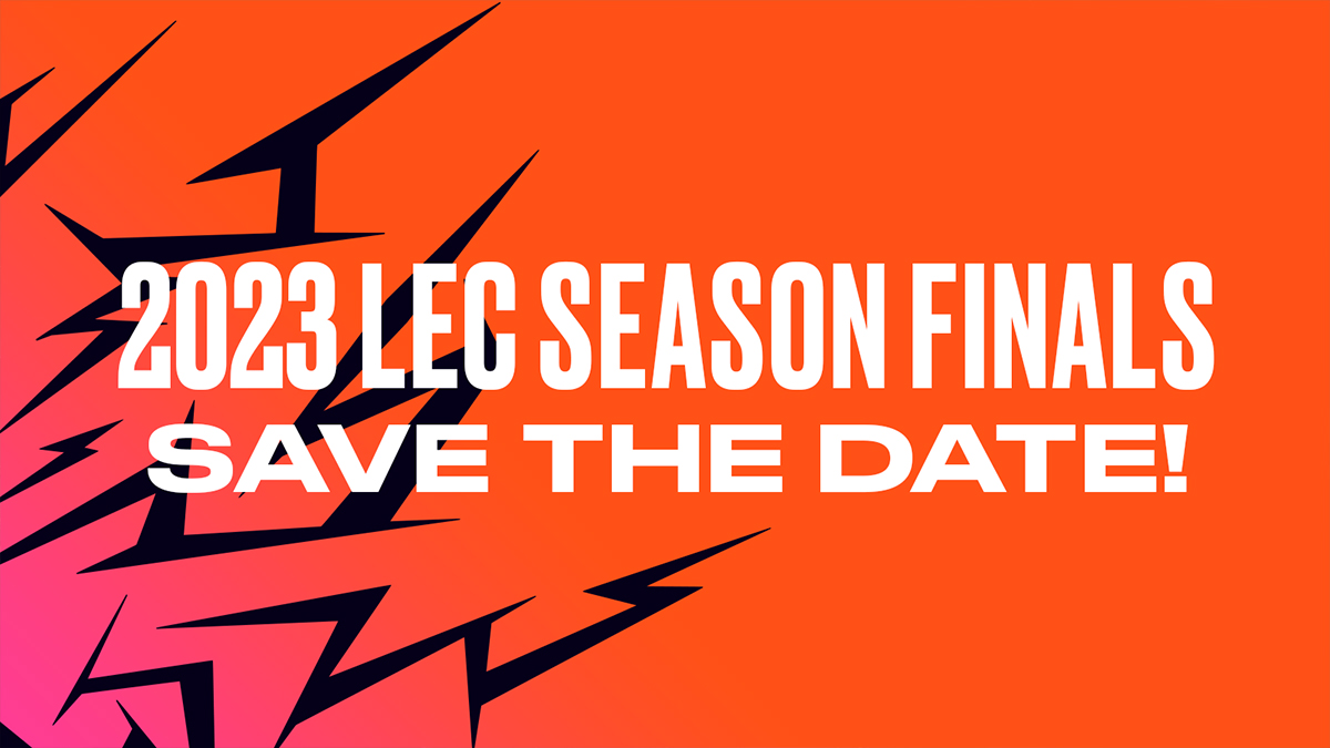 LoL Finales de la saison 2023 du LEC à Montpellier dates