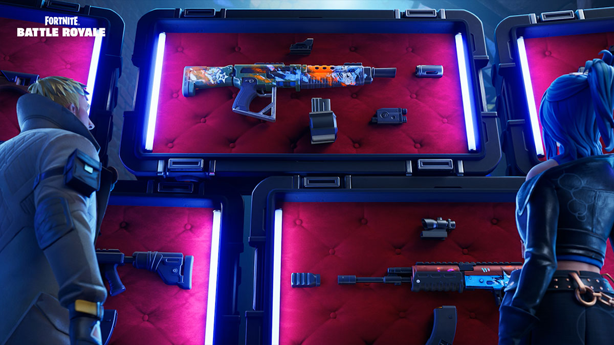 Nouvelles armes et personnalisation Fortnite Chapitre 5 : comment