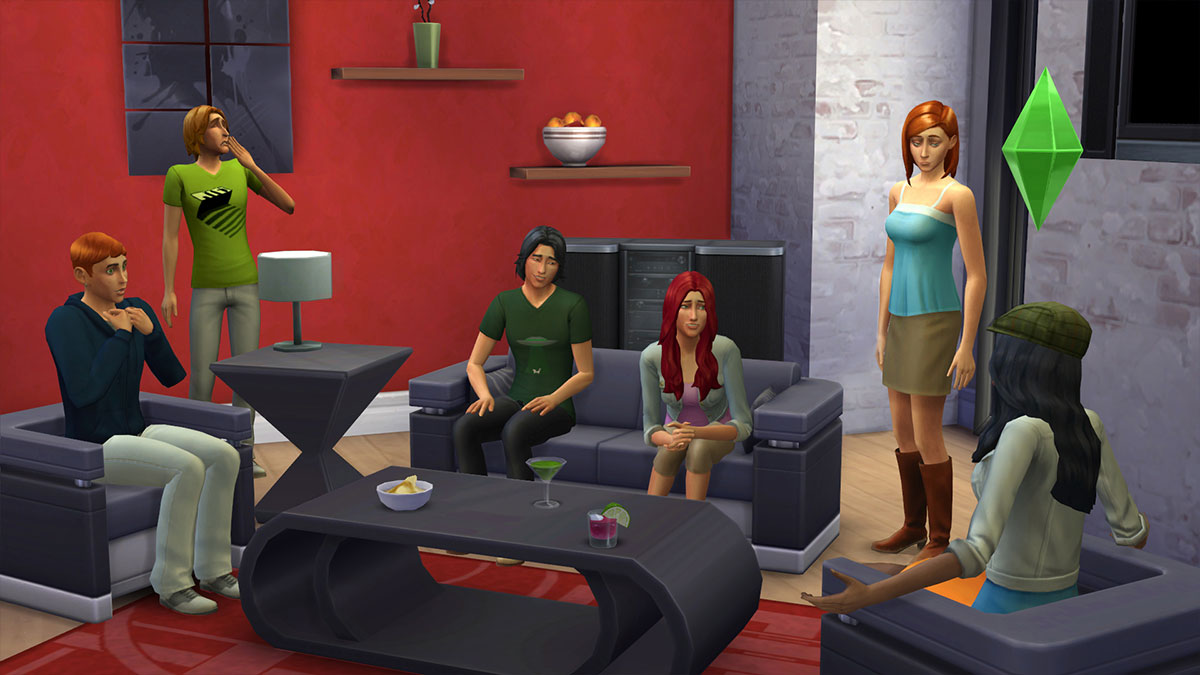 comment faire porter un toast sims 4