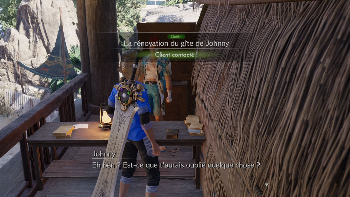 La rénovation du gîte de Johnny FF7 Rebirth : Guide pour la quête
