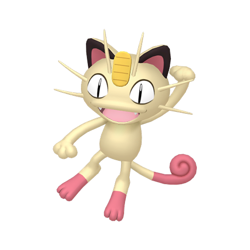 Miaouss et Miaouss shiny dans les Heures de Pokémon Vedette de novembre sur Pokémon GO