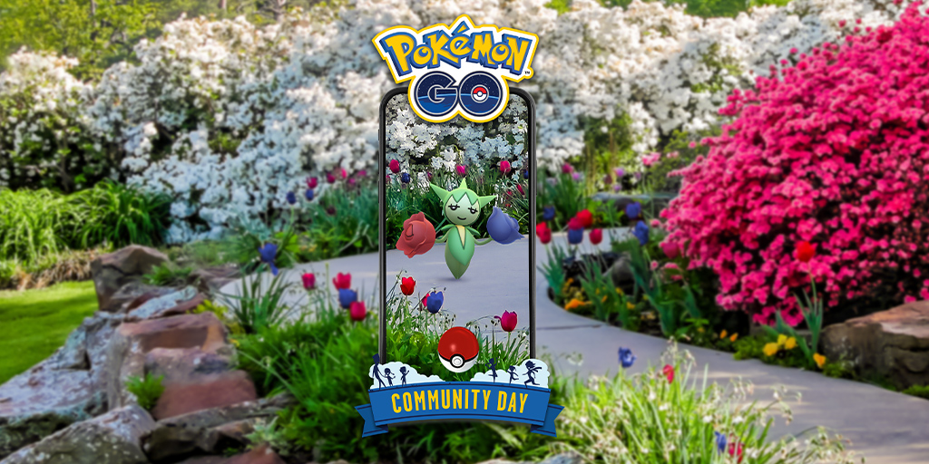Community Day Rosélia et Rosélia shiny en janvier sur Pokémon GO