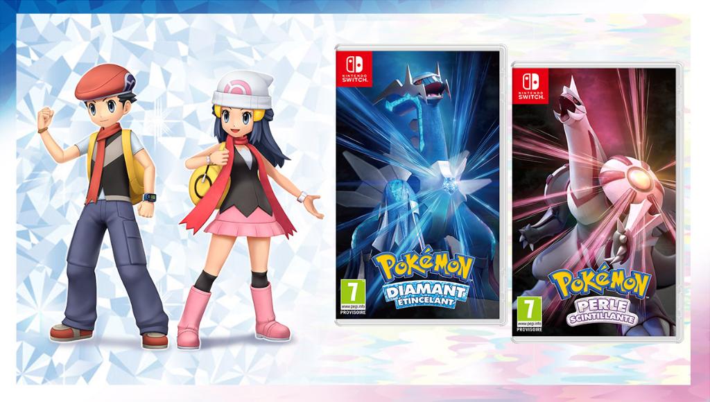 Pokémon Diamant Etincelant et Perle Scintillante, date de sortie sur