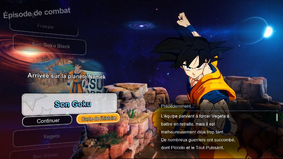 Dragon Ball Sparking Zero comment débloquer toutes les voies et terminer à 100 l