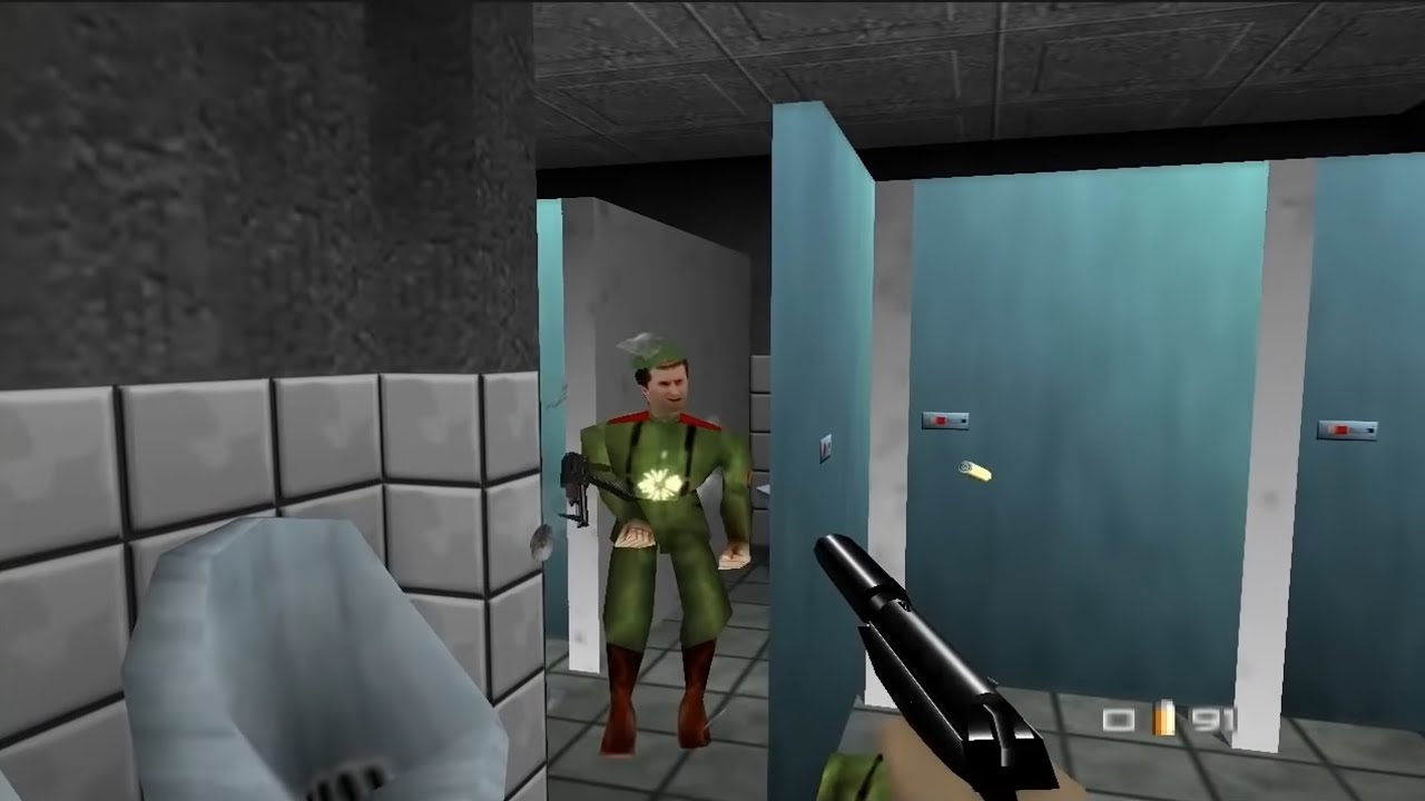 Excerpt: How the designers of GoldenEye 007 made use of “Anti-Game Design”