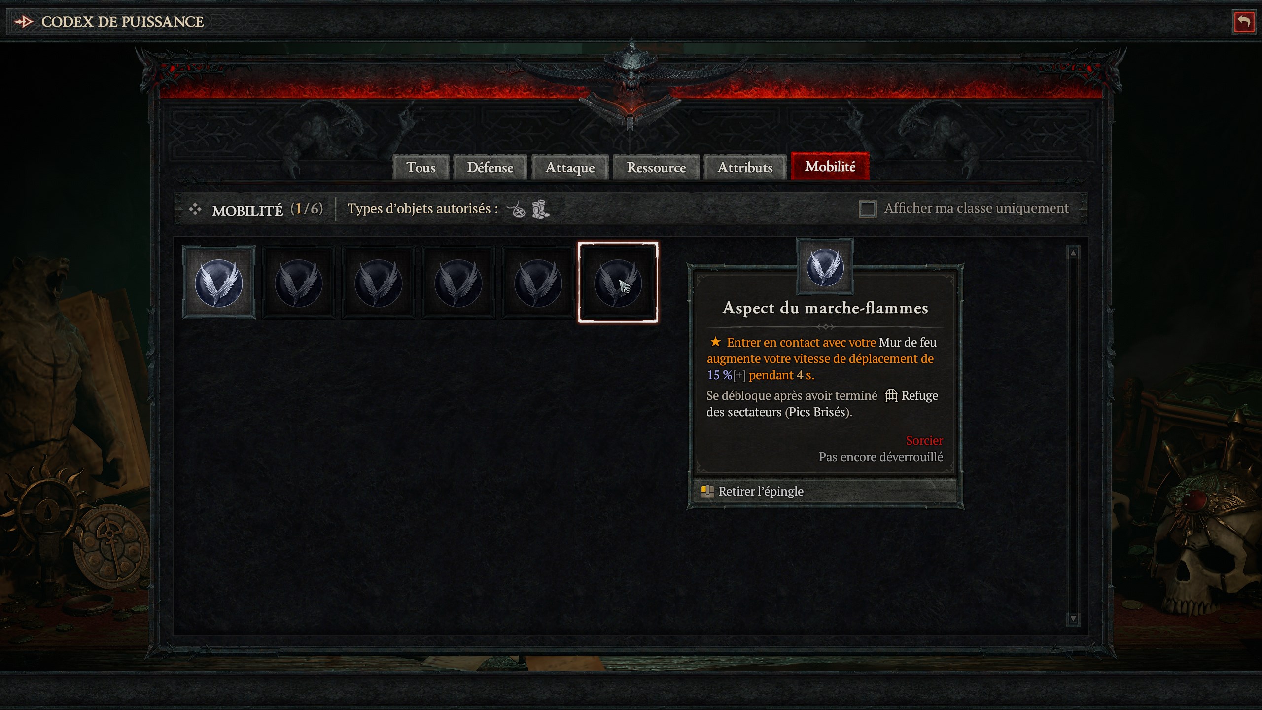 Diablo 4 Aspect de MarcheFlammes (Flamewalker’s Aspect), où le trouver et quel est son effet