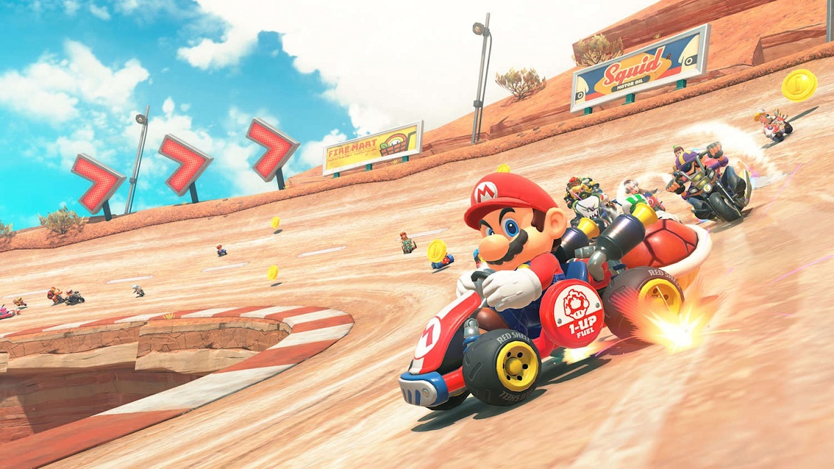 Nouveau Mario Kart Switch 1