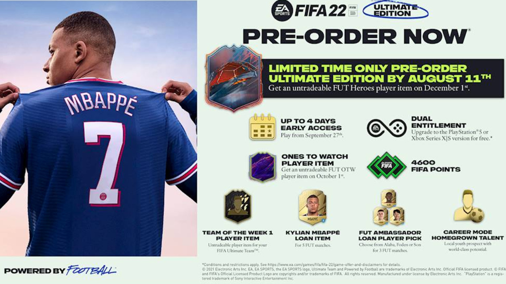 Fifa 22 Wann Bekommt Man Die 4600 Points 4600 points FIFA 22, comment les obtenir avec l'édition Ultime