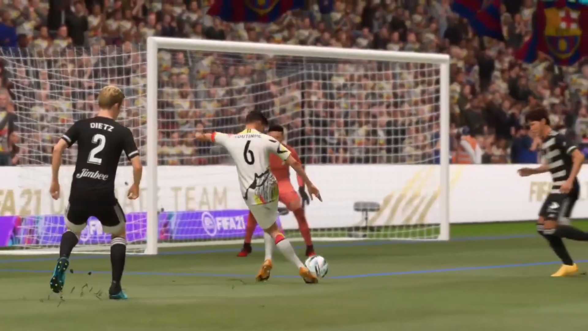 Tir intuitif FIFA 21, comment réaliser le geste technique ? - Breakflip
