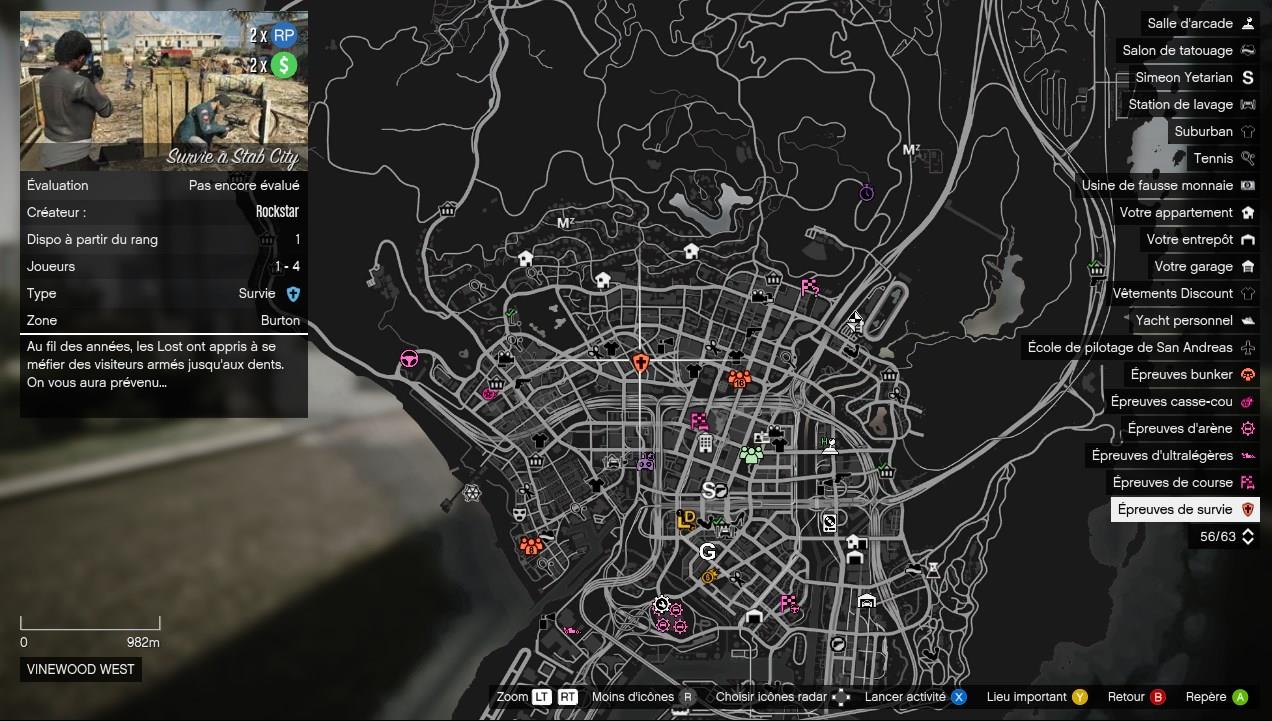  preuves de survie  dans GTA  5  Online  comment y participer 