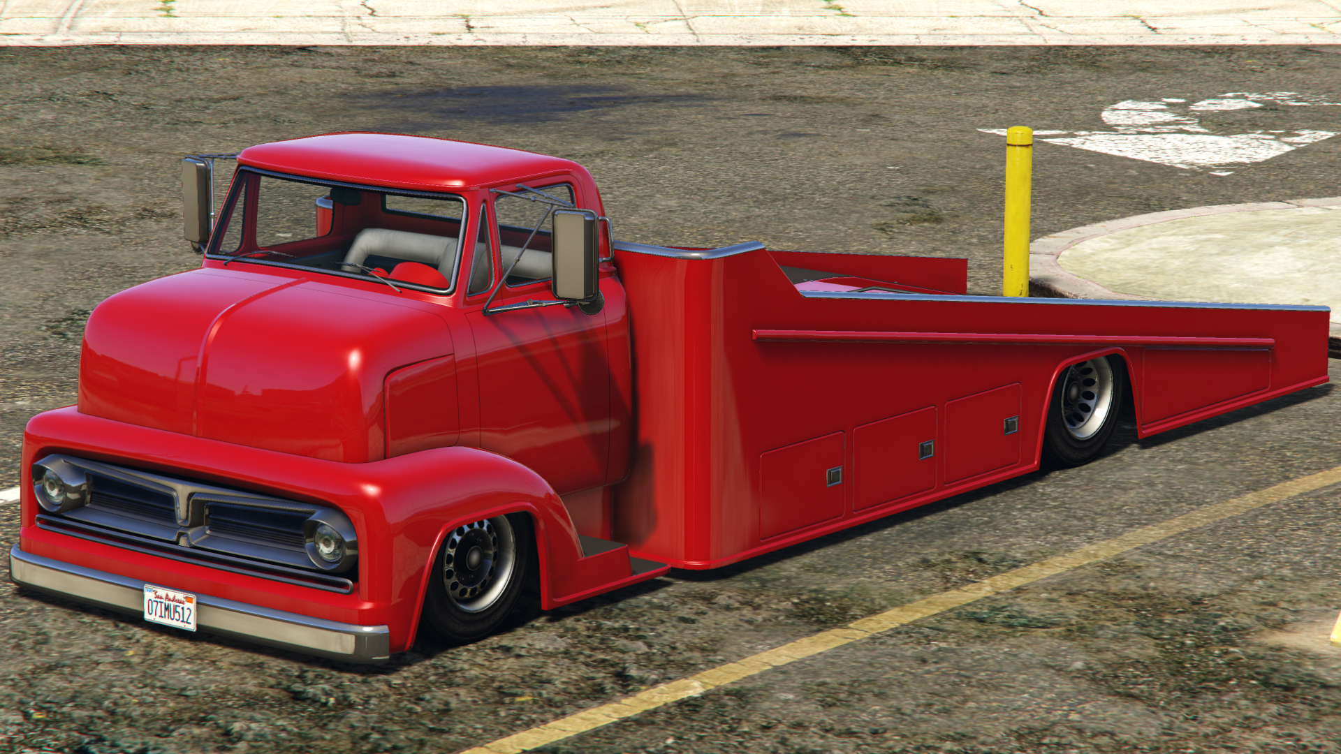 Slamtruck sur GTA 5 Online, la voiture du podium du casino Breakflip