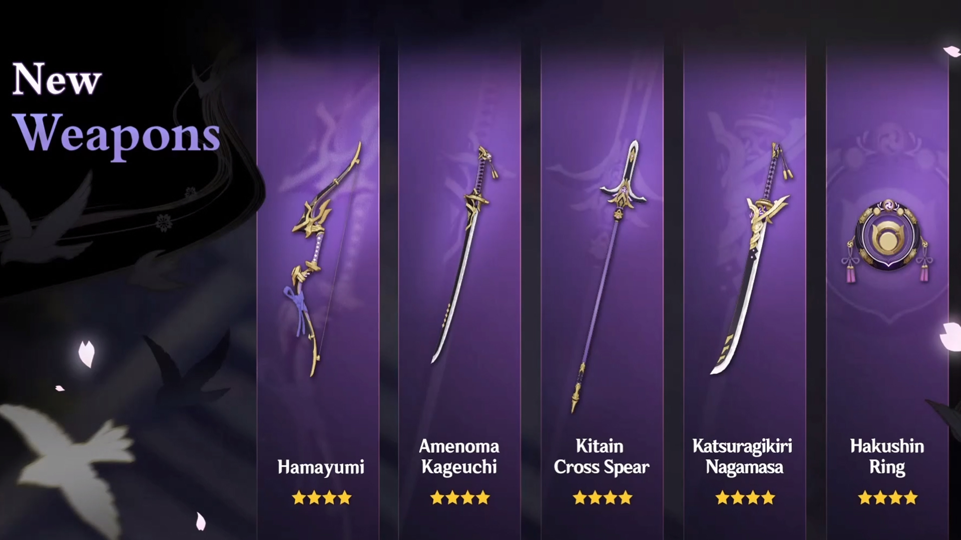 Nouvelles armes au patch 2.0 de Genshin Impact Breakflip Actualités