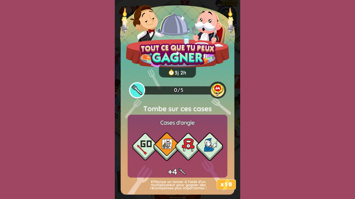 Tout ce que tu peux gagner Monopoly GO, paliers, et durée pour l