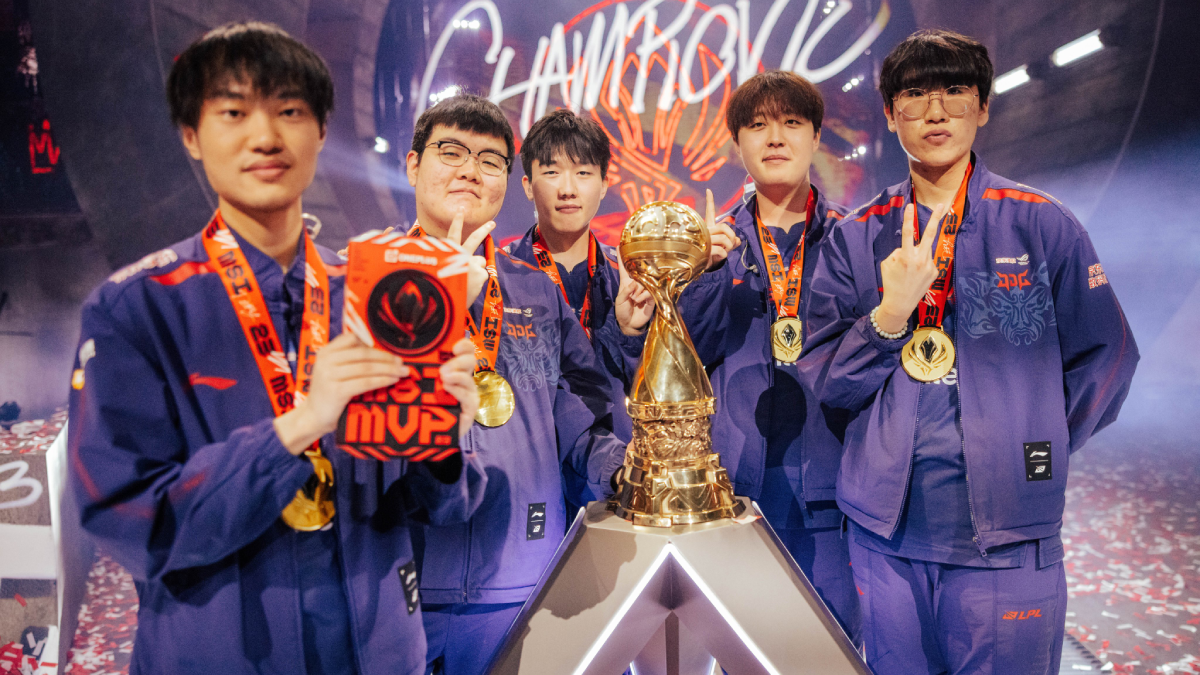 LoL MSI 2023 JDG vainqueur de la compétition dans un duel 100