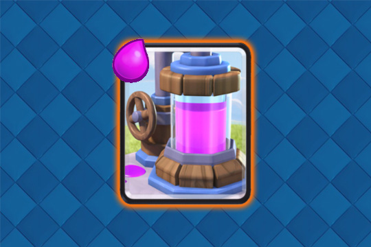 Clash Royale : Tout sur la Carte Rare Extracteur d’élixir