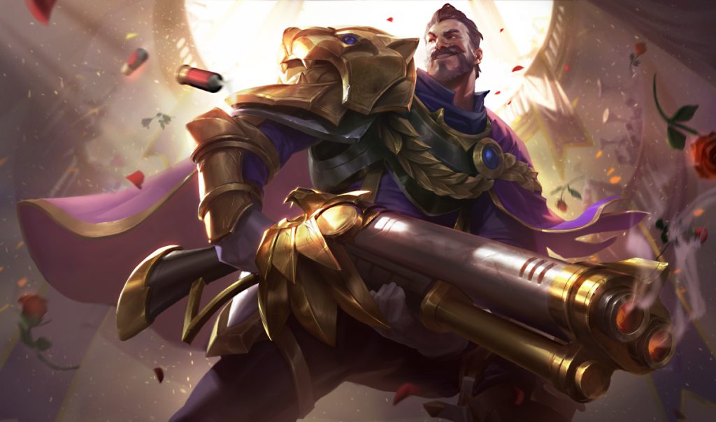 LoL : Skin Graves Victorieux