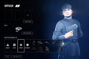 Star Wars Battlefront 2 : La classe Officier