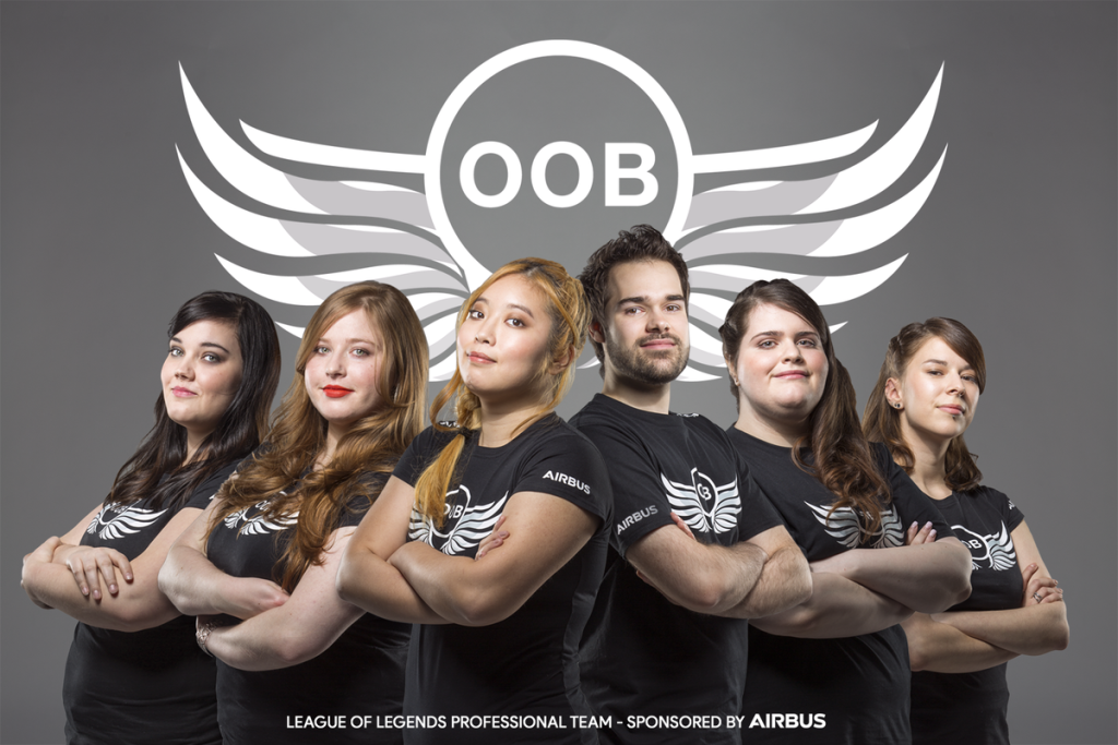 LoL : L’équipe et les joueuses Airbus Out Of The Blue