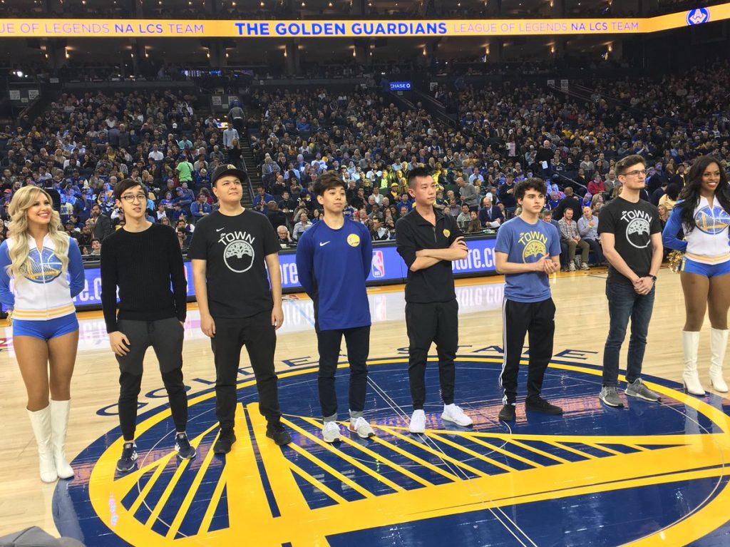 LoL : Les Golden Guardians présentés en NBA – LCS NA 2018