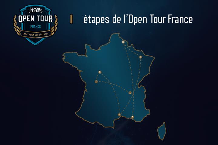 LoL : Open Tour France – Programme, classement et résultats