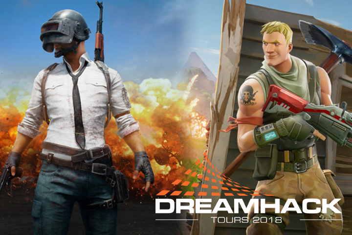 Dreamhack Tours : PUBG et Fortnite au programme de l’édition 2018