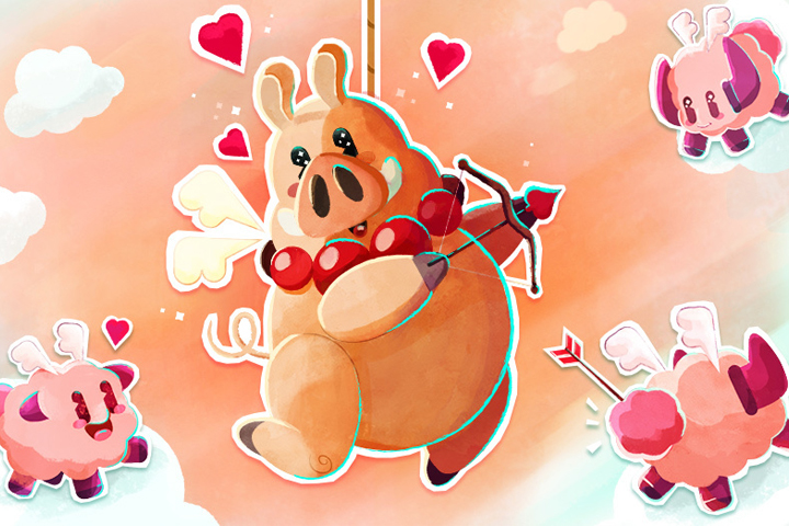 La Saint-Valentin dans DOFUS