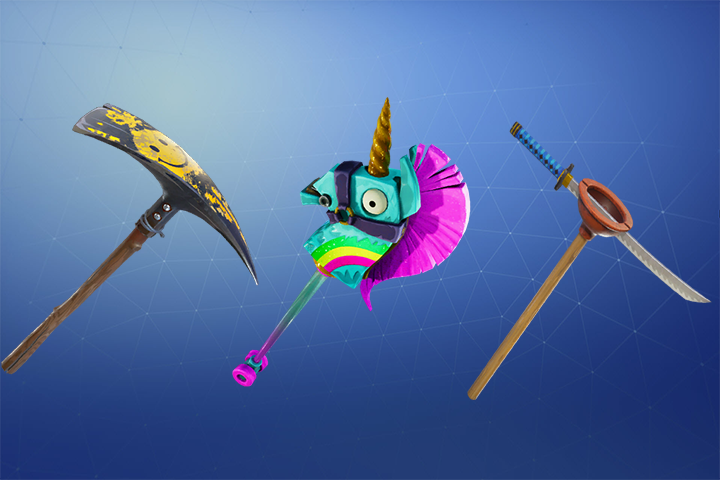 Pioche dans le salon Fortnite