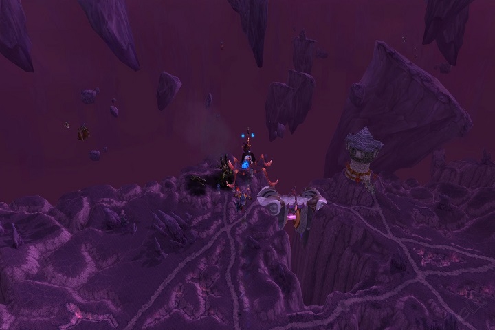 WoW : Rupture de gravité – Course aux points de ressource