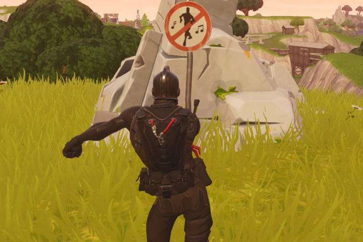 Fortnite : Danser dans différents lieux interdits