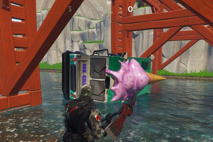 Fortnite : Trouver plusieurs camions de glace