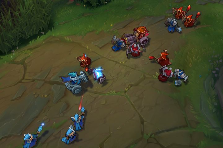 LoL : Points de vie des sbires augmentés sur le PBE