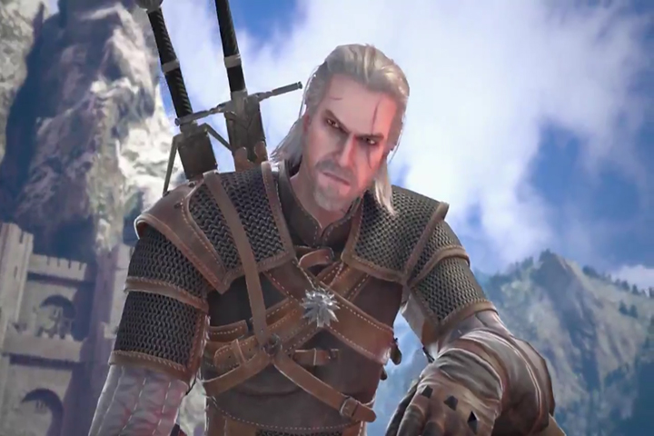 SoulCalibur VI : Geralt de The Witcher en personnage jouable