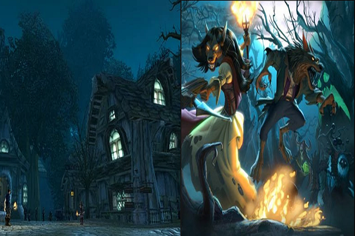 L’extension le Bois maudit présente dans World of Warcraft