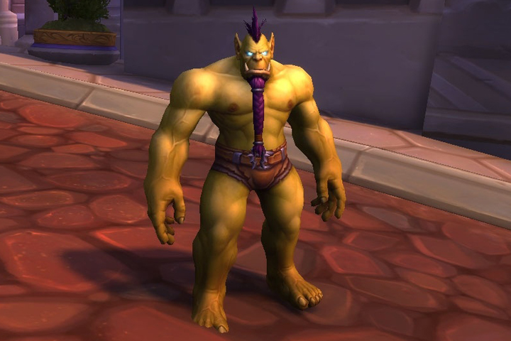 WoW : Posture droite pour les orcs