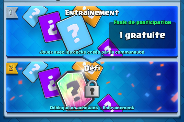 Clash Royale : Défis decks Reddit