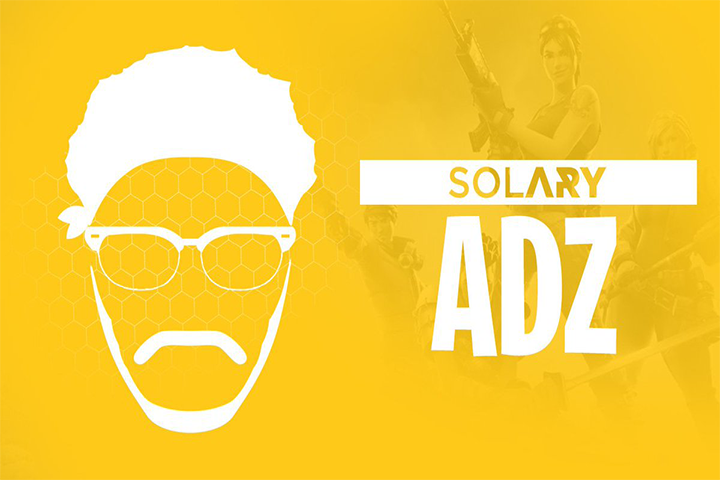 Solary Fortnite recrute Adz dans son équipe