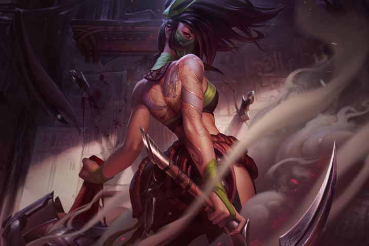 Rework d’Akali sur LoL