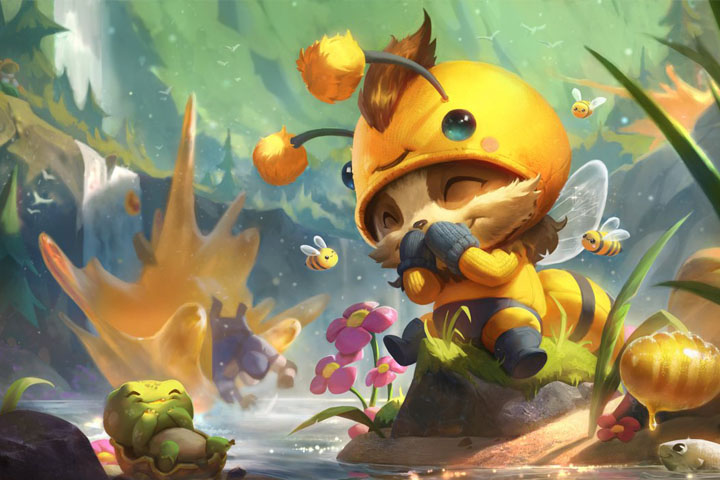 LoL : Skin Beemo, un Teemo aux couleurs de l’abeille – Patch 8.9