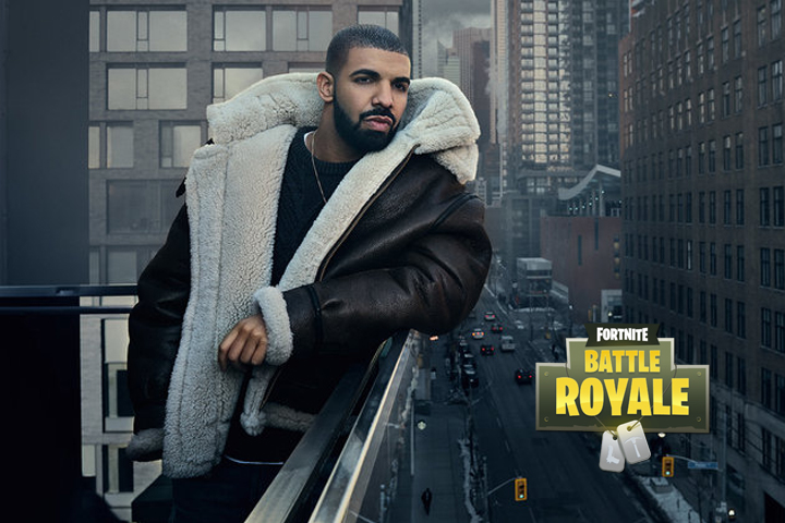 Fortnite : Drake demande une emote à Epic Games pendant un stream avec Ninja