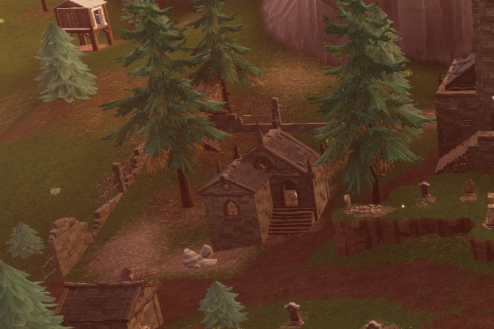 Fortnite : Coffres à Haunted Hills, fouiller