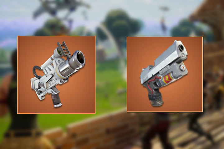 Fortnite : Pistolets doubles et Pistolet spacial, nouvelles armes