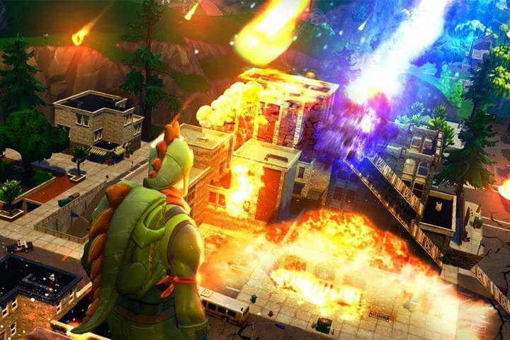 Bruits étranges et comètes dans Fortnite